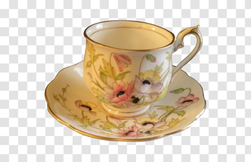 Coffee Cup Porcelain Saucer Teacup Tableware - Teapot - Mug Transparent PNG