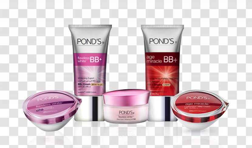 Lotion Cosmetics Pond's Skin Care Cream - Lip Gloss - Skincare Transparent PNG
