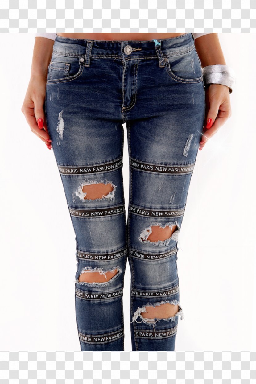 Wide-leg Jeans Denim Pocket Fashion - Heart - Ripped Transparent PNG