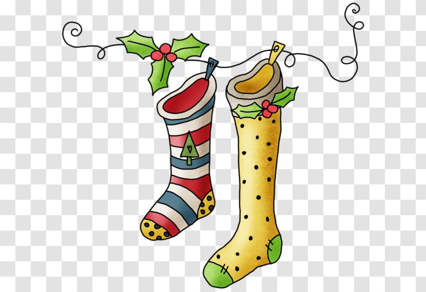 Christmas Stockings Befana Clip Art - Shoe Transparent PNG