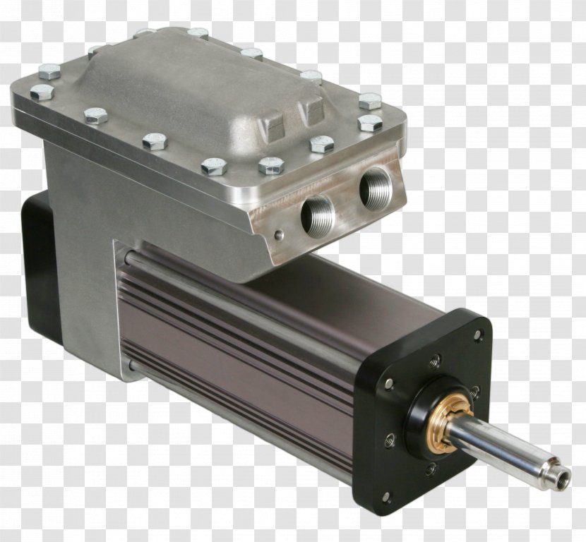 Linear Actuator Electric Motor Electricity Electromechanics - Electronics - Roller Screw Transparent PNG