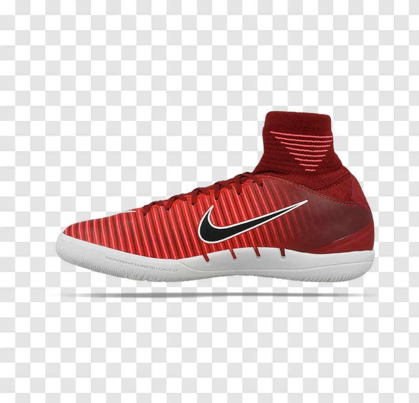 Nike Free Sneakers Mercurial Vapor Football Boot - Walking Shoe - Red Dynamic Lines Transparent PNG