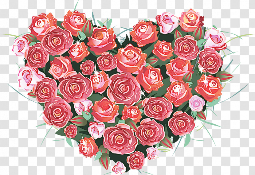 Flower Heart Valentines Day Love Transparent PNG