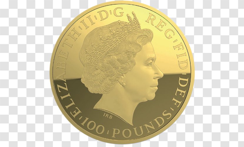 Coin Gold Lunar Libertad The Queen's Beasts - Feinunze - Royal Mint Transparent PNG