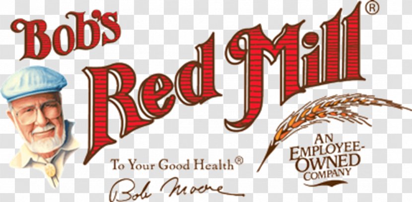 Bob's Red Mill Muesli Whole Grain Cereal Milwaukie - Text - Flour Transparent PNG