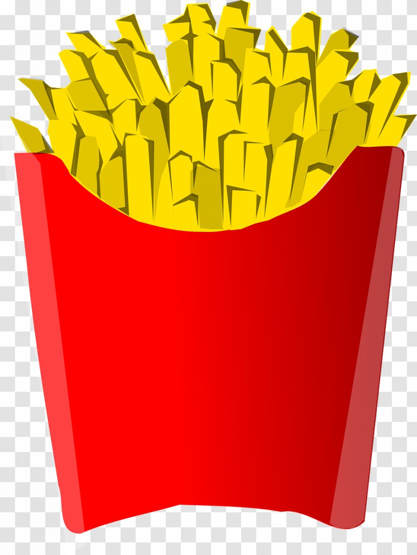 McDonald's French Fries Cuisine Hamburger Clip Art - Commodity - Fried Chicken Transparent PNG