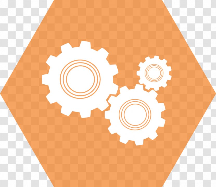 Eventbee - Orange - Gear Icon Transparent PNG