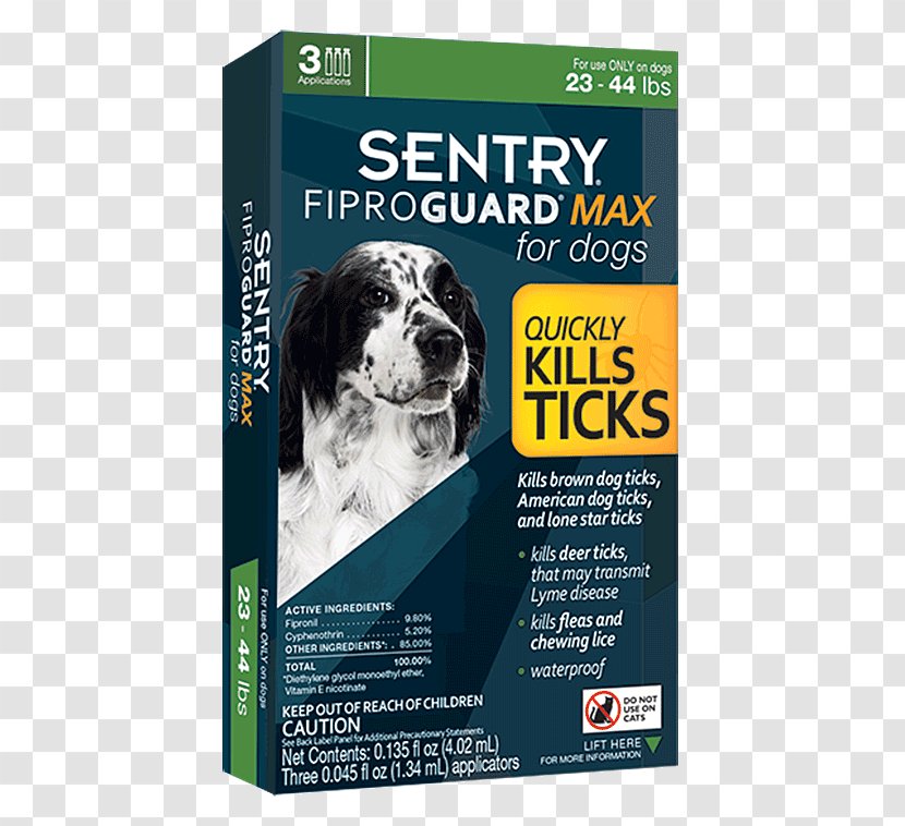 Dog Breed Max Flea Product - Guard Transparent PNG