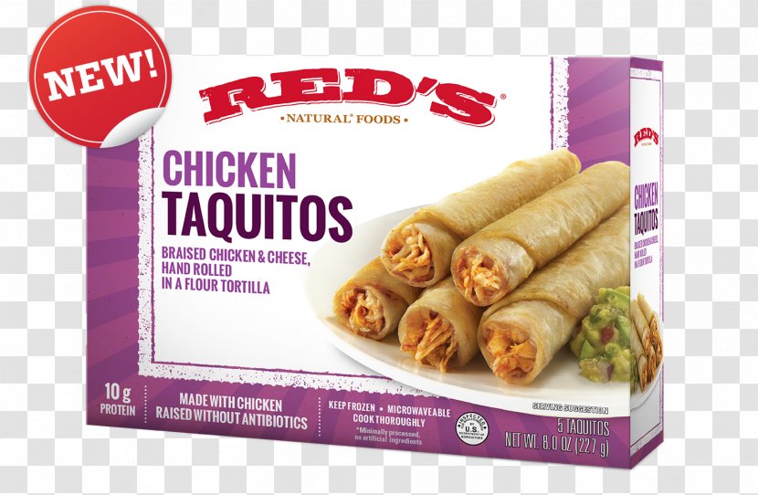 Taquito Spring Roll Meal Food Giant-Landover - Convenience Transparent PNG