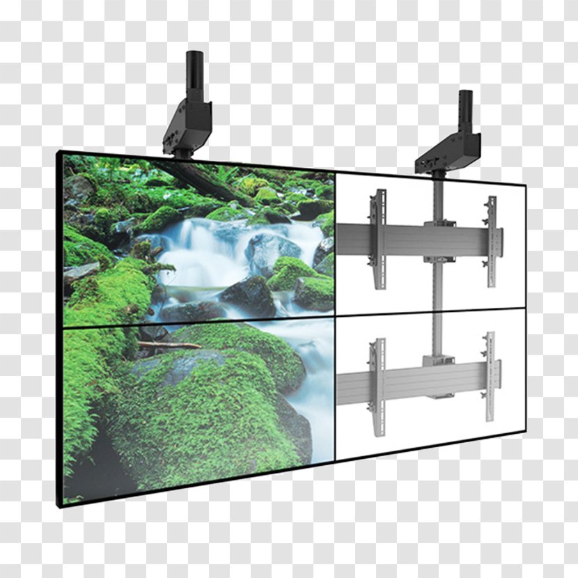 Video Wall Computer Monitors Flat Display Mounting Interface Monitor Mount - Ceiling - Digital Signs Transparent PNG