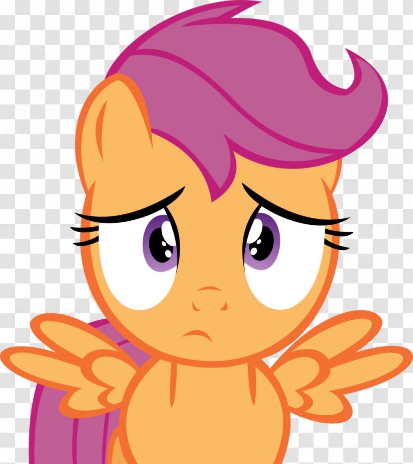Scootaloo Pony Rainbow Dash Babs Seed Twilight Sparkle - Nose - Vector Transparent PNG