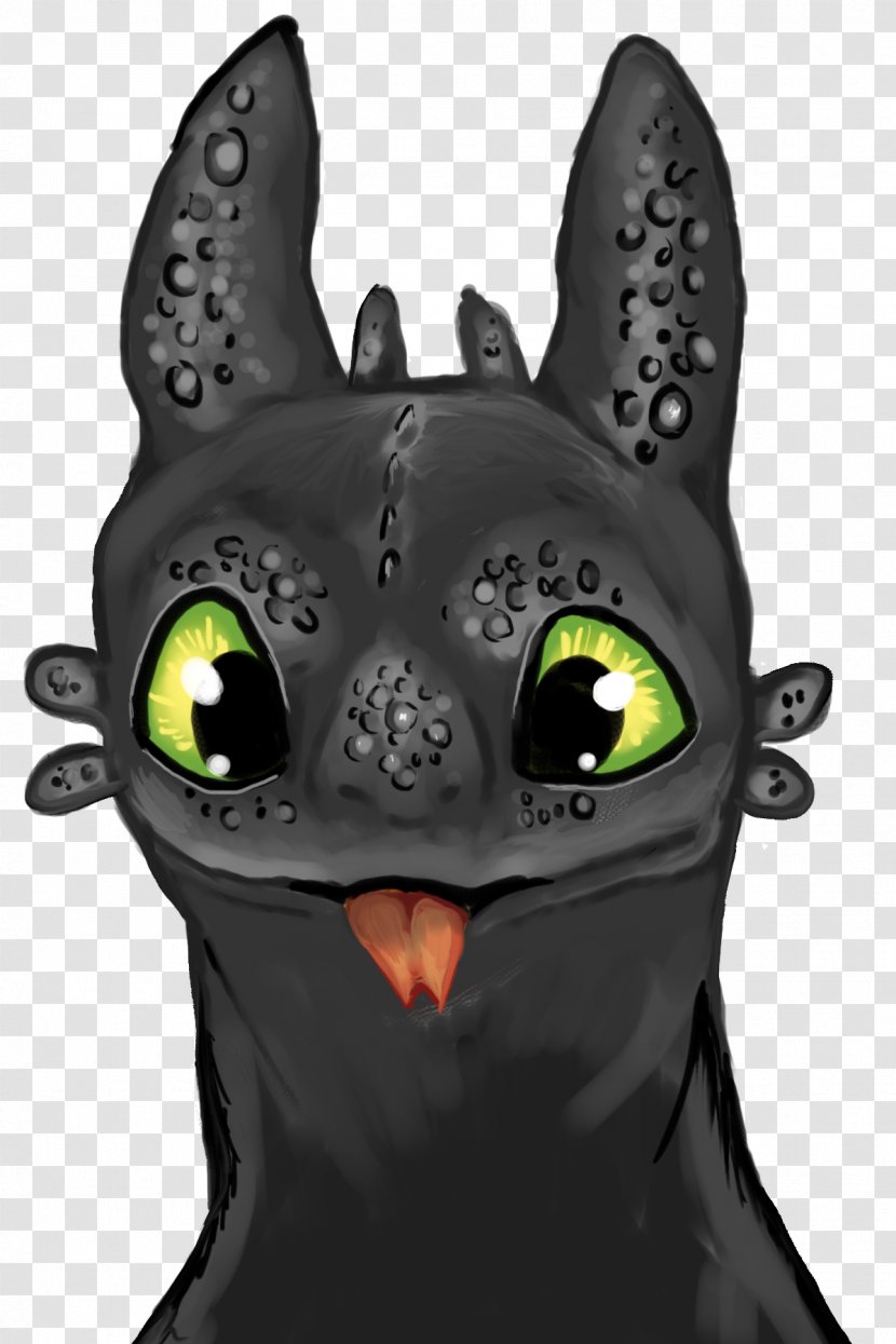 Gobber Cat How To Train Your Dragon Toothless - Like Mammal Transparent PNG