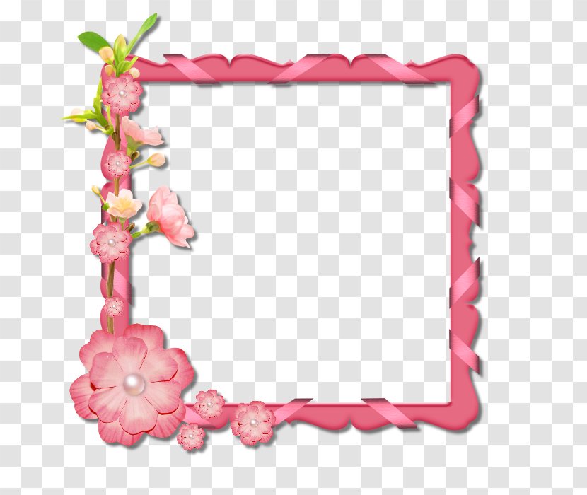Picture Frames Princess - Floral Design - Ink Frame Transparent PNG
