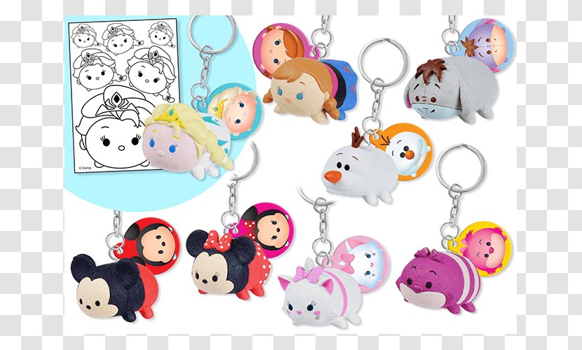 Disney Tsum Key Chains The Walt Company Bag Toy - Baby Toys Transparent PNG