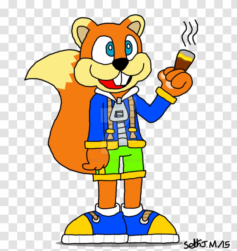 Conker's Bad Fur Day Conker: Live & Reloaded Conker The Squirrel Video Game Remake - Artwork Transparent PNG