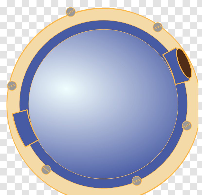 Mirror Oval Window Transparent PNG