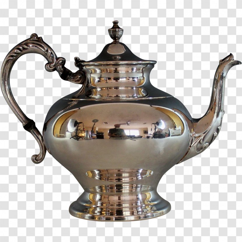 Sheffield Tea Coffee Pot Jug - Serveware - Antique Teapot Transparent PNG