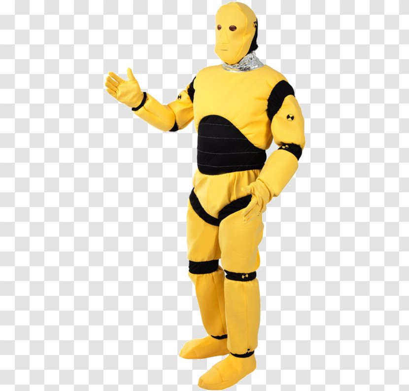 Crash Test Dummy Costume Clothing Suit - Fictional Character Transparent PNG