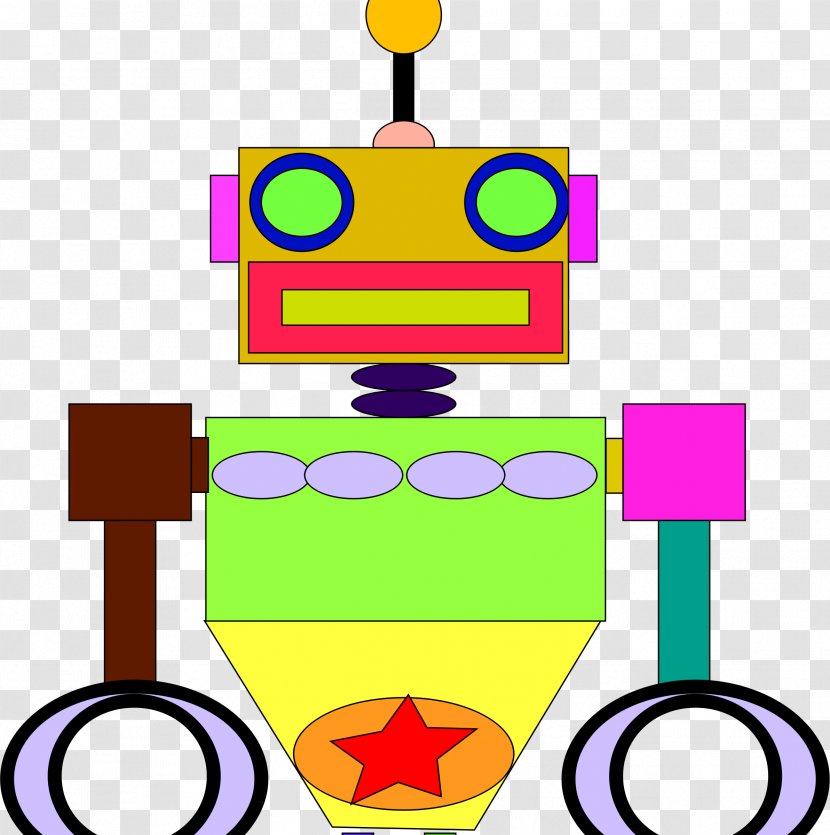 Smiley Purple Clip Art - Robot Transparent PNG