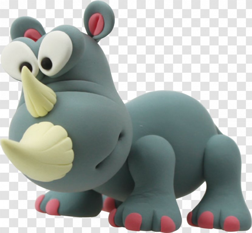 Clay & Modeling Dough Play-Doh Jigsaw Puzzles Clip Art - Child - Rhinoceros Transparent PNG