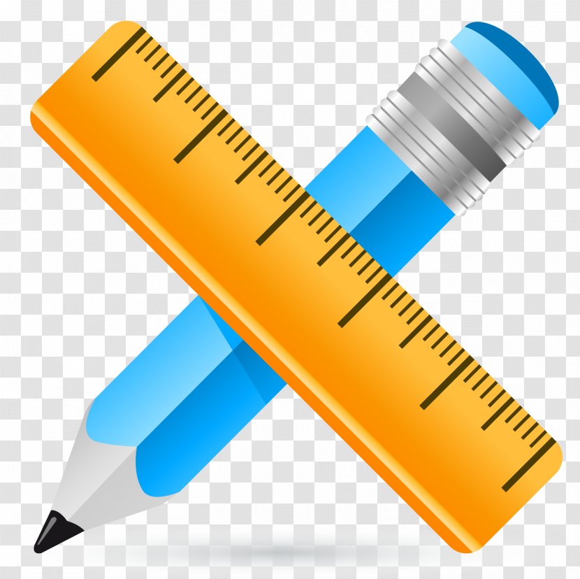 Drawing Hands Blue Pencil - School Transparent PNG