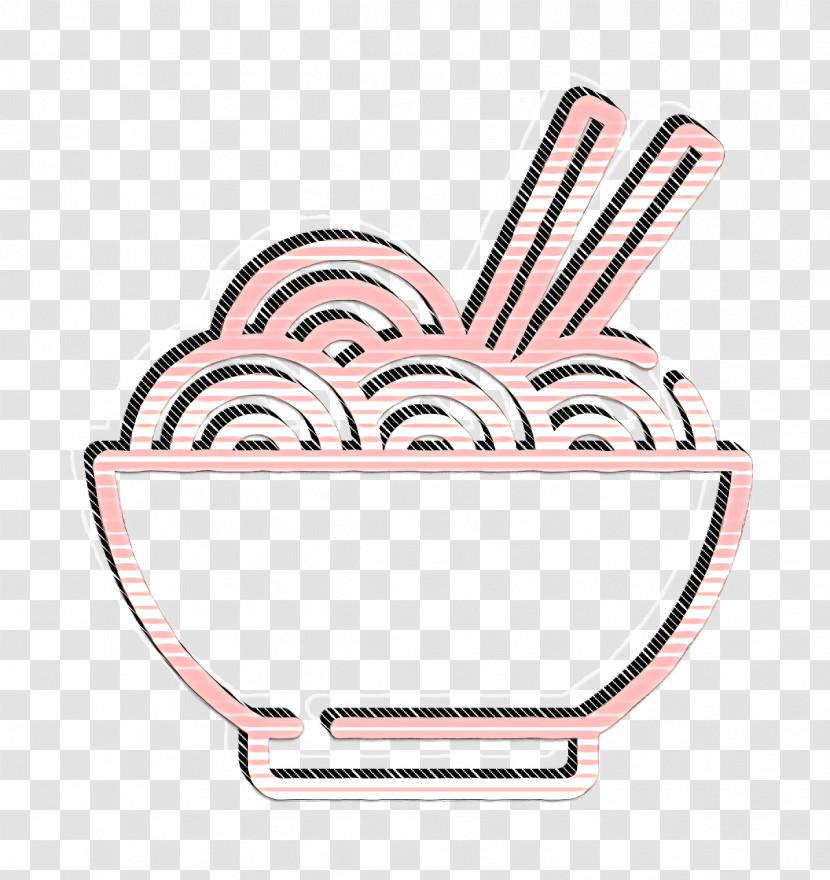 Chinese Food Icon Fast Food Icon Ramen Icon Transparent PNG