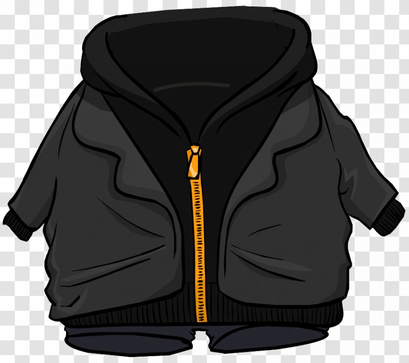 Hoodie Club Penguin Zipper Clothing - Zip Transparent PNG