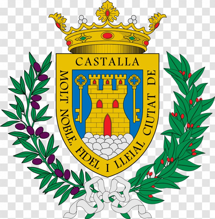 Castalla Shield Coat Of Arms Escutcheon Ibi, Spain - Herald Transparent PNG