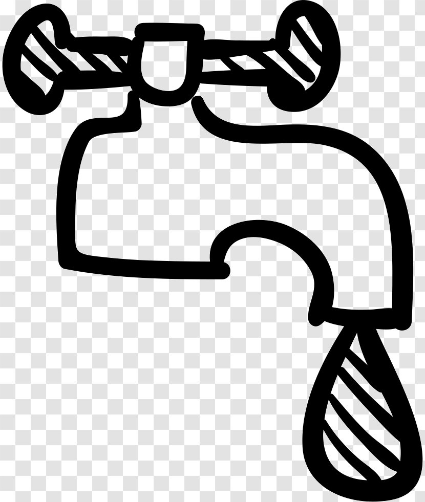 Tap Water Clip Art - Black Transparent PNG