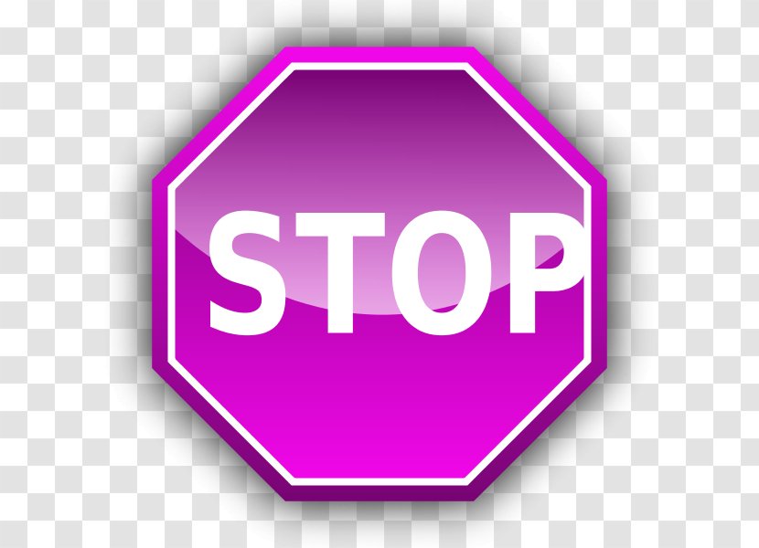 Stop Sign Traffic Clip Art - Text - Go Transparent PNG