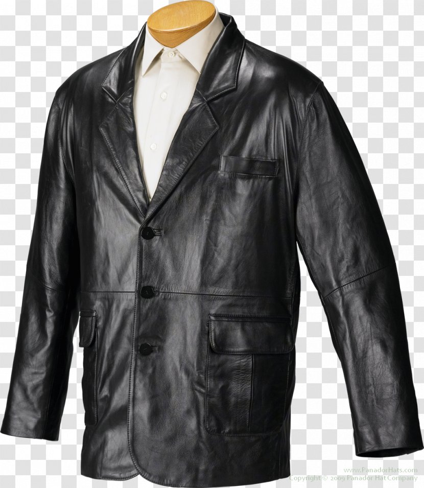 Leather Jacket Blazer Smoking Transparent PNG