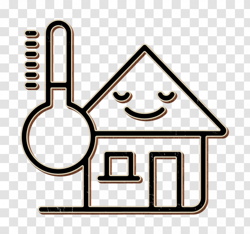 Heat Icon Ecology Icon House Icon Transparent PNG