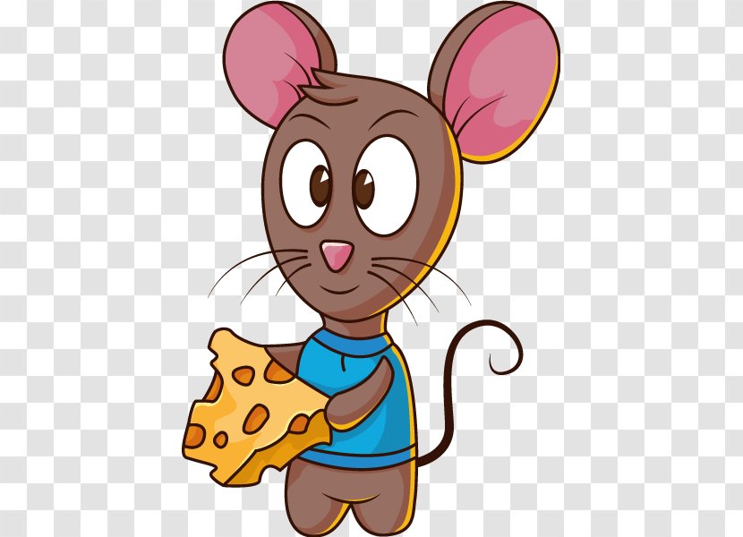 Brown Rat Drawing Animation - Watercolor Transparent PNG