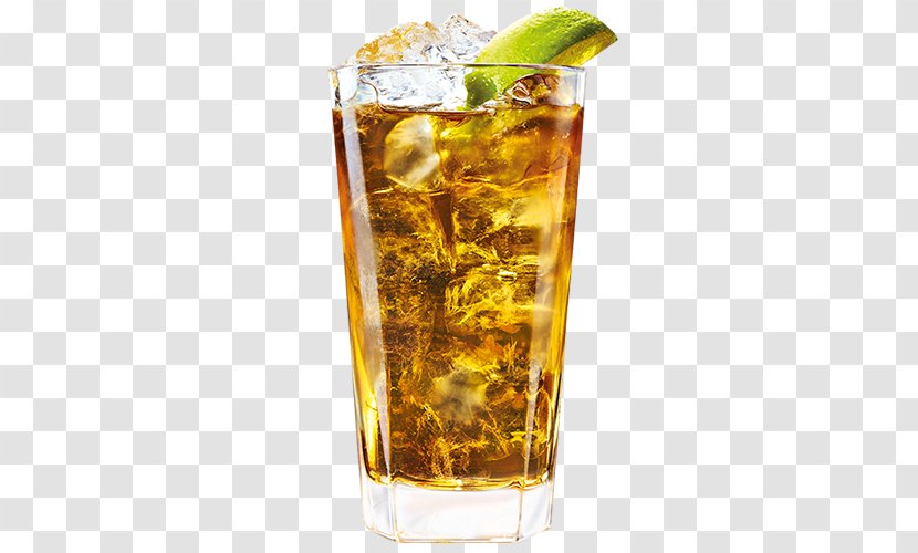 Long Island Iced Tea Cocktail Non-alcoholic Drink Rum And Coke - Dark N Stormy - Glass Transparent PNG