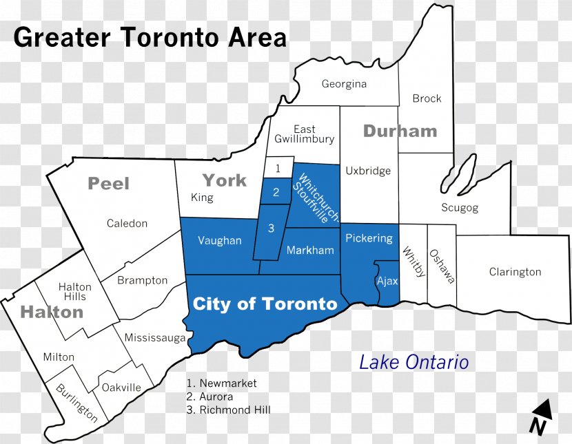 Toronto Mississauga Pickering Oshawa Sunshade Blinds & Drapery - Gta Map Transparent PNG