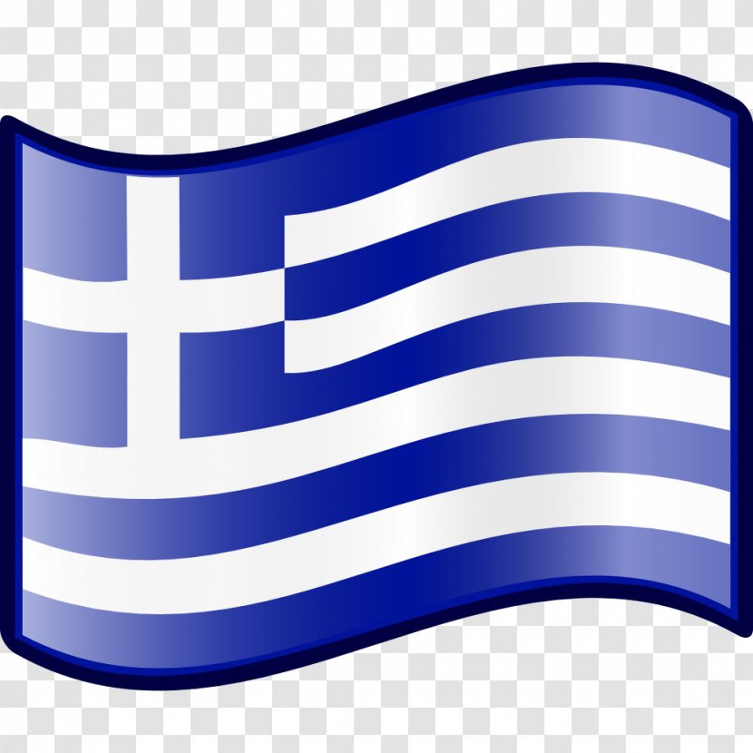 Flag Of Greece Ancient Clip Art - Blue - Adulthood Cliparts Transparent PNG