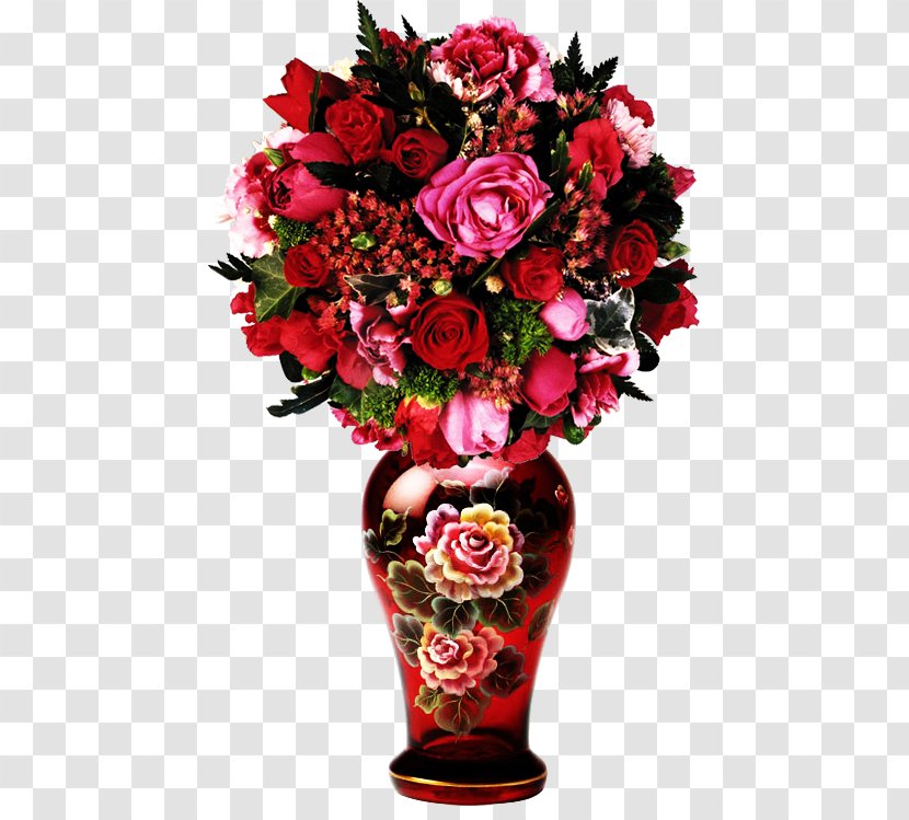 Vase Flower - Rose Order Transparent PNG