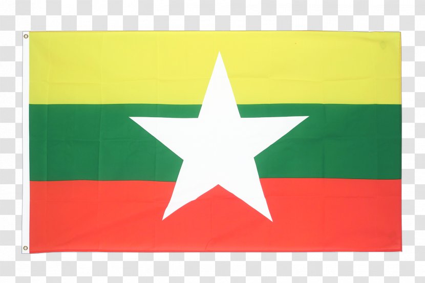 Flag Of Myanmar Burma Flags Asia The World - Fahne Transparent PNG