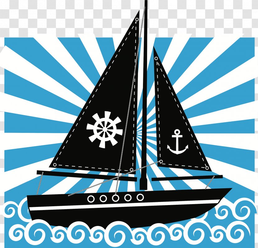 Sail Boat Ship Clip Art - Brand Transparent PNG