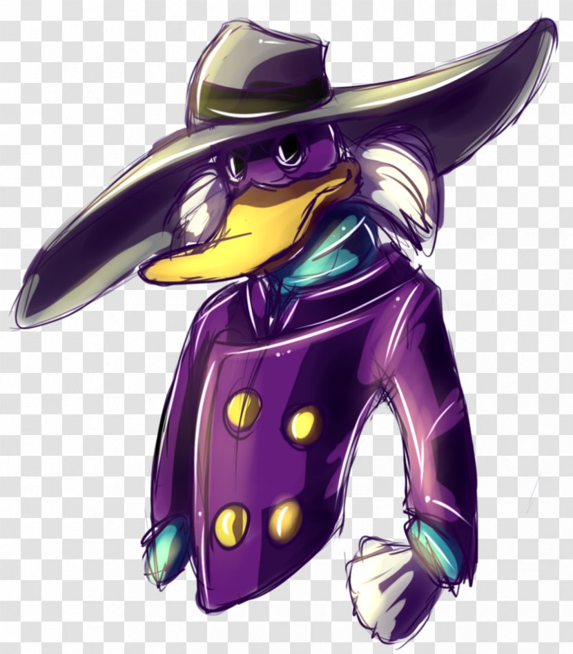 Cartoon Character Figurine - Purple - Design Transparent PNG
