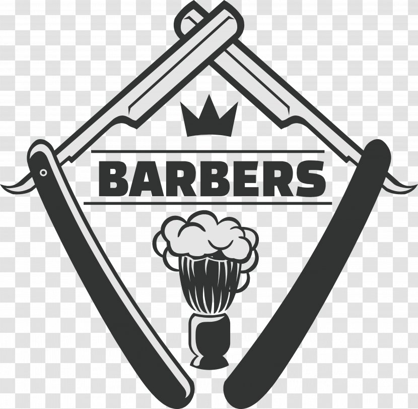 Comb Barber Razor Hairstyle Hair Straightening - And Decorative Flags Transparent PNG