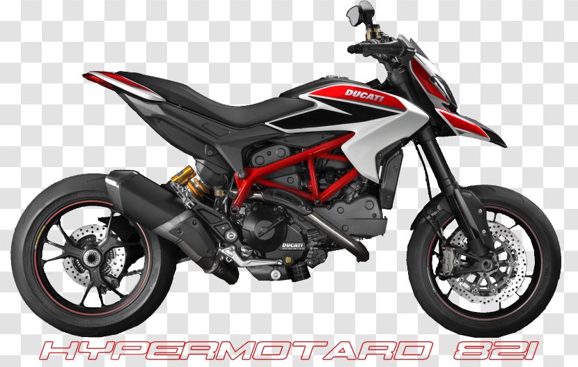 Ducati Hypermotard Motorcycle Aprilia Dorsoduro Diavel - Automotive Lighting Transparent PNG