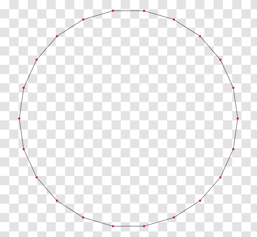 Regular Polygon Tetradecagon Polyhedron Internal Angle - Heart Transparent PNG