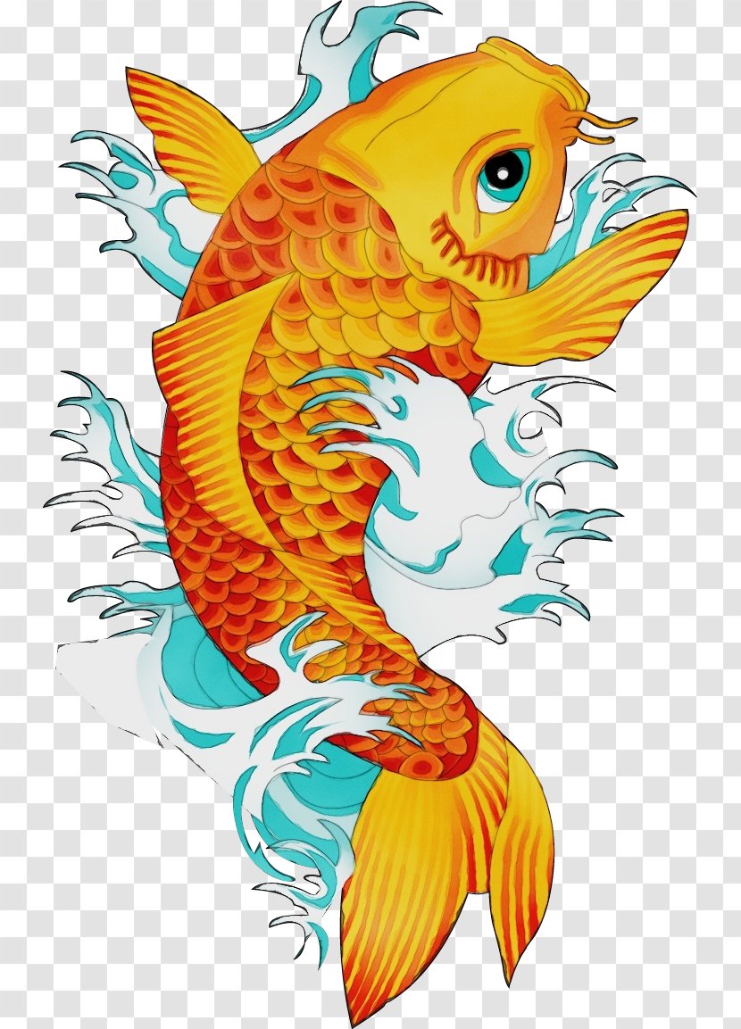 Illustration Clip Art Fish Legendary Creature Transparent PNG