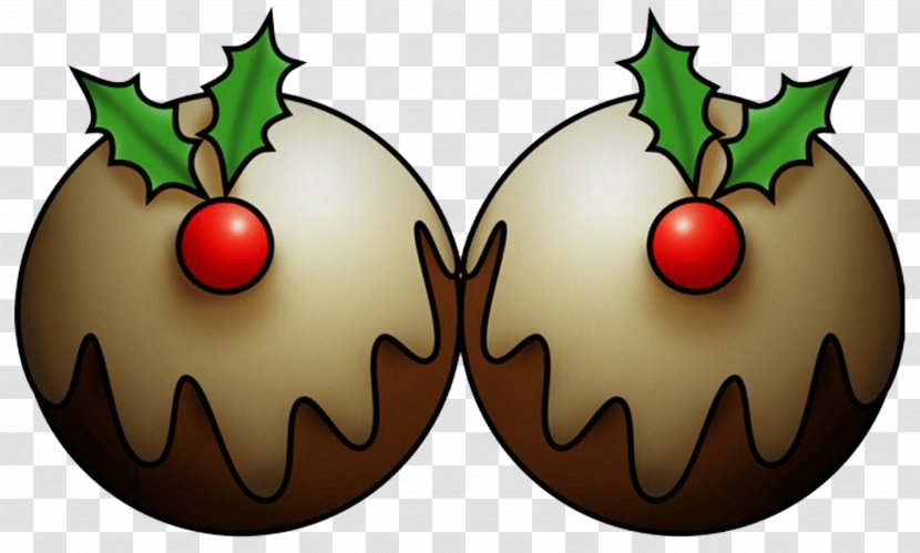 Christmas Pudding Dinner Clip Art - Apple - Family Transparent PNG