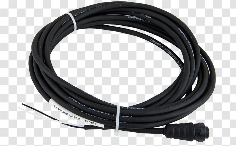 Coaxial Cable Network Cables Speaker Wire Electrical Data Transmission - Telephone Cord Transparent PNG