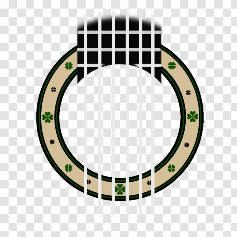 Plucked String Instrument Instruments Green Clip Art - Line Transparent PNG