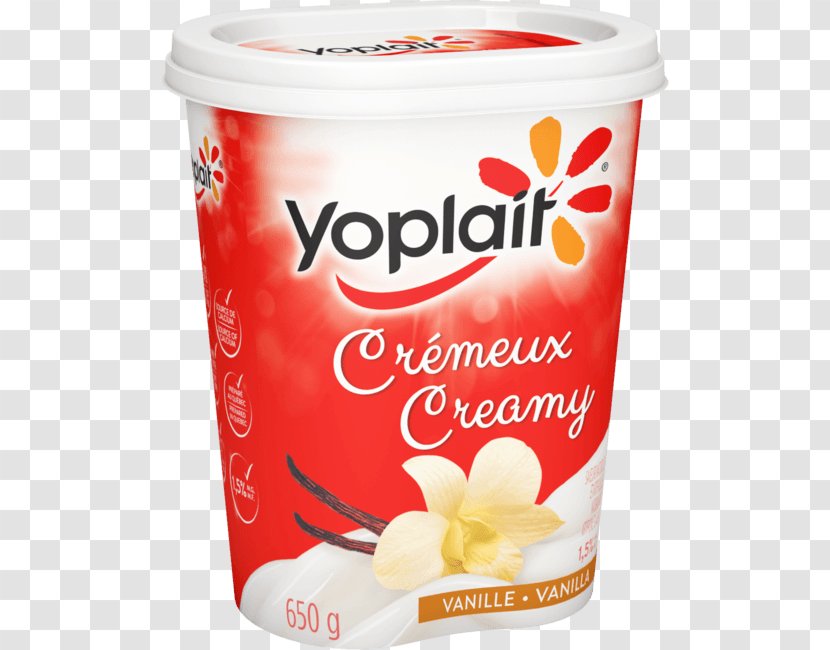 Crème Fraîche Yoplait Yoghurt Greek Yogurt Milk - Food Transparent PNG
