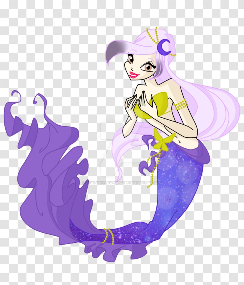 Mermaid Legendary Creature Art Drawing - Vertebrate Transparent PNG