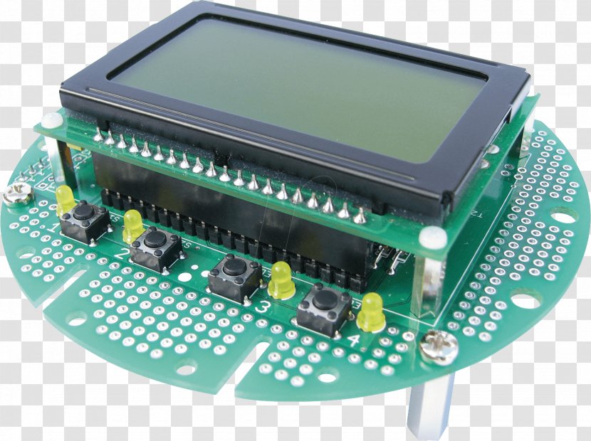 Microcontroller Electronics Electronic Engineering Computer Monitors Component Transparent PNG